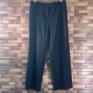 Juliana Collezione Womens Black size 6 Wide Leg Trousers